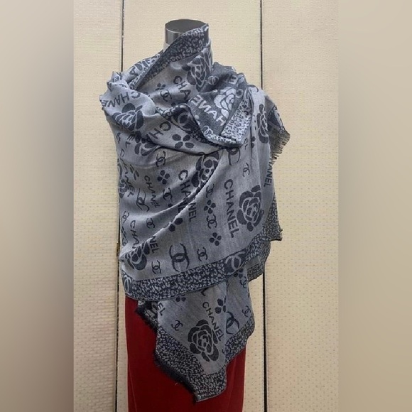 CHANEL Accessories - Authentic CHANEL Reversible Stole Scarf NWT RV $1200